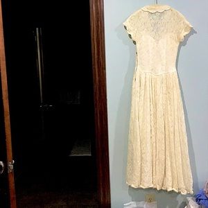 Off white lace dress